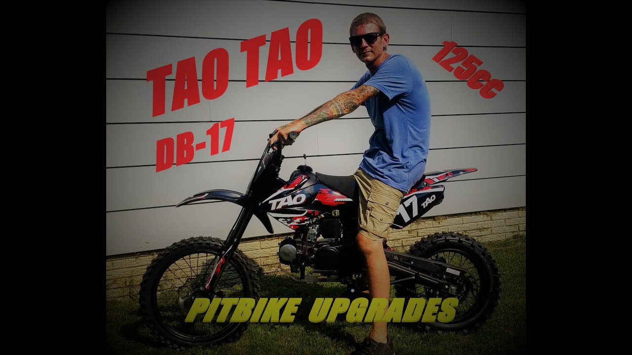 125cc Pitbike |Tao Tao DB-17 Carb and chain Upgrades
