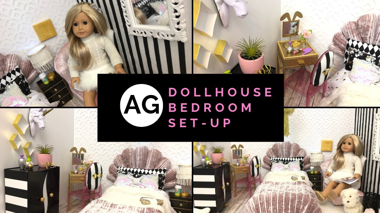 American Girl Doll house Bedroom Ideas, Inspiration from Pottery Barn Teen PBT