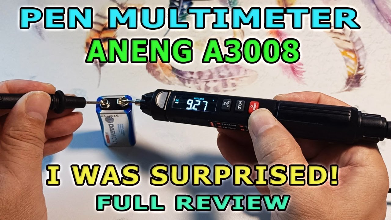 ⚡Digital Pen Multimeter A3008 – How to Use It? AliExpress Compact Multimeter Review! Is It Any Good?