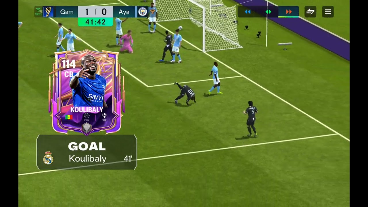 Playing fc mobile 