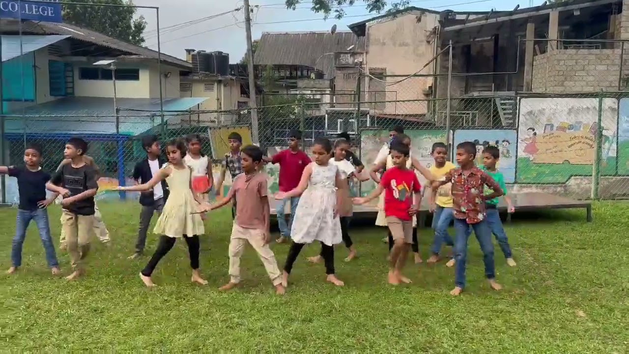 Grade 5 class morning meeting dance 