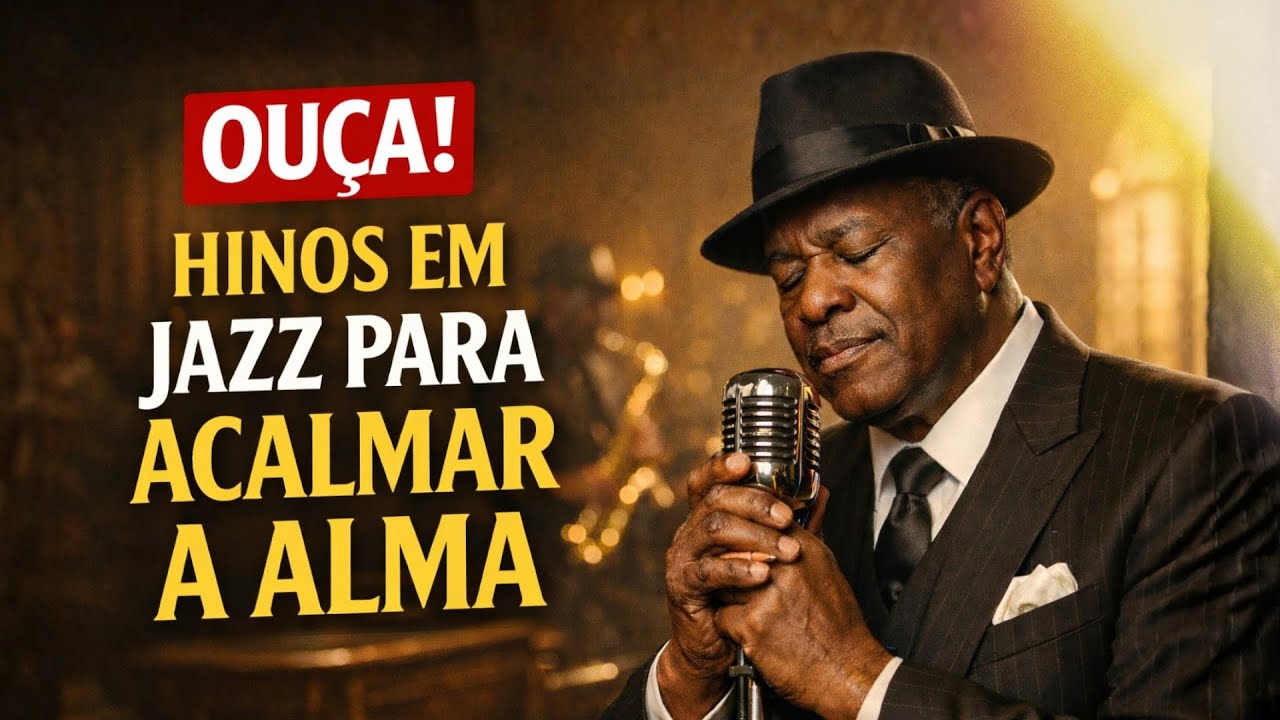 Louvores em Jazz Gospel para Acalmar a Alma | 40 Minutos de Adoração & Blues Soul