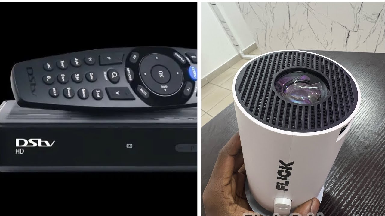 How to Watch Dstv on Flick mini projector