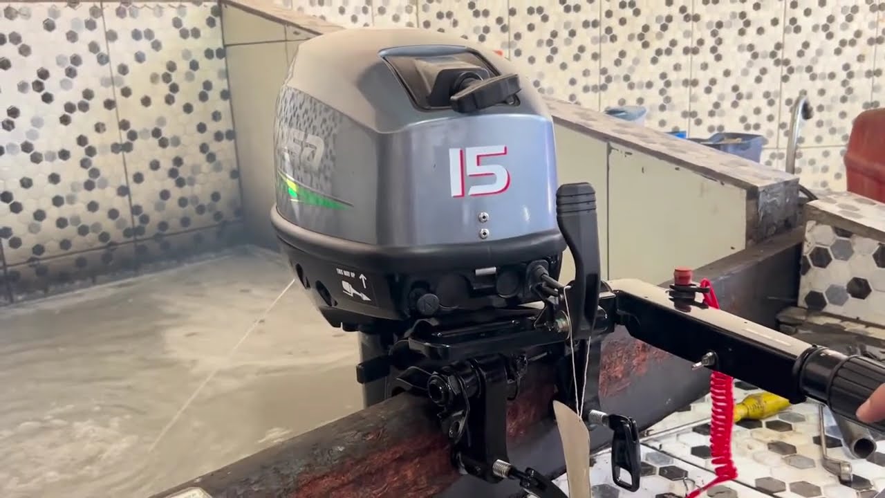 Entrega técnica motor de popa Hidea 15HP