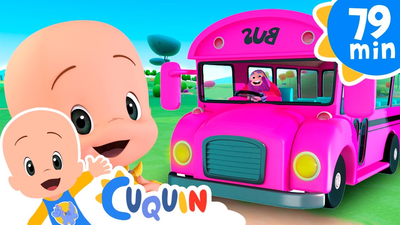 As rodas do ônibus rosa e mais músicas infantis de Cleo e Cuquin - Família Telerín