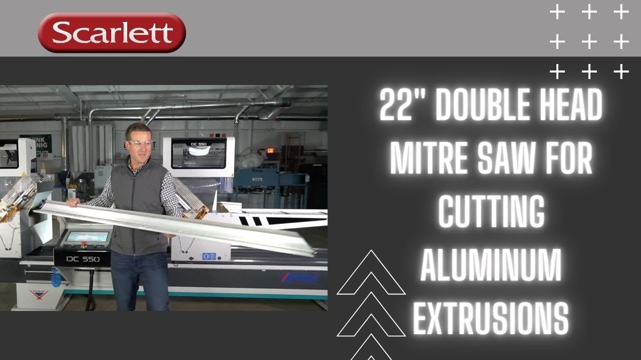 22-Inch Double Head Mitre Saw - The BEST Mitre Saw for Cutting Aluminum