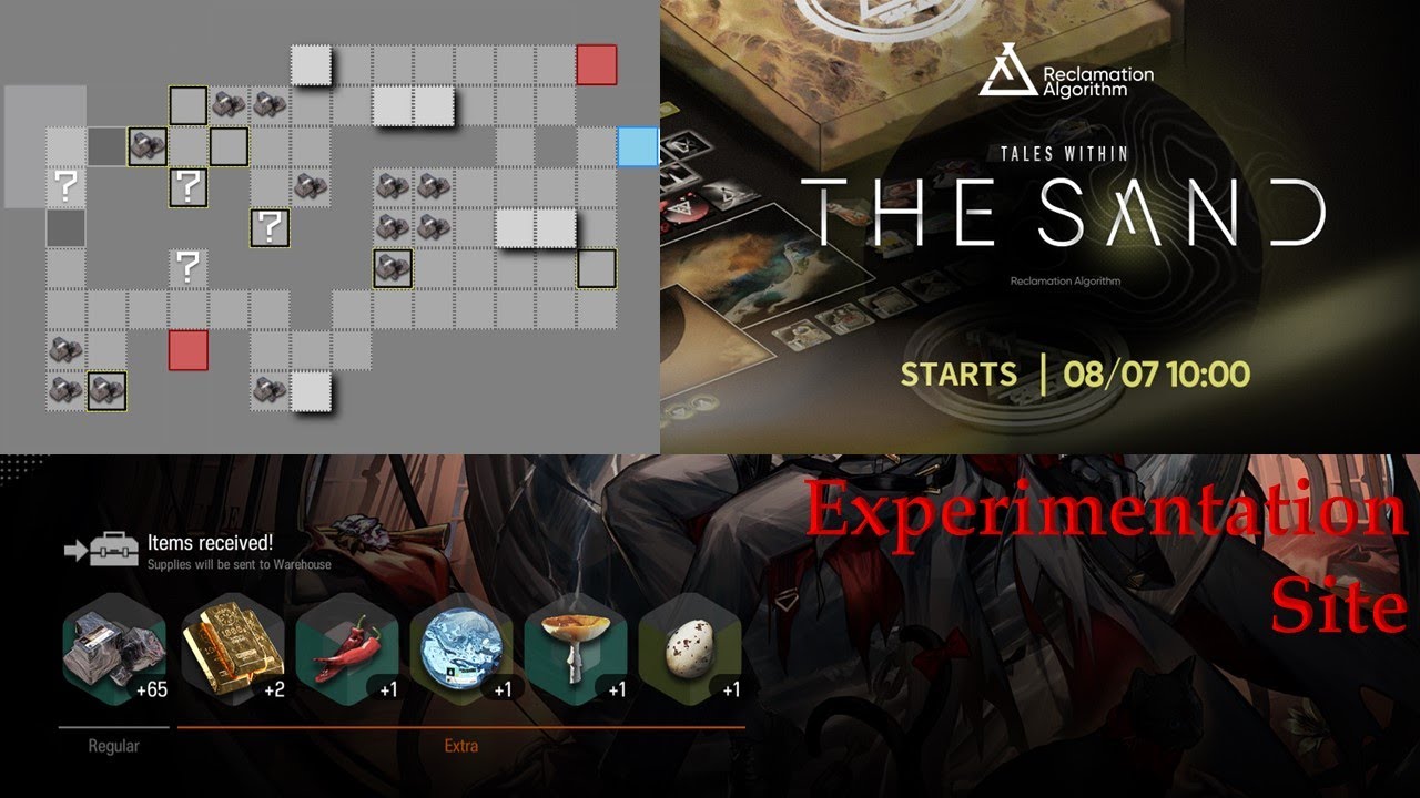 Experimentation Site | Resource Zone | RECLAMATION ALGORITHM [TALES WITHIN THE SAND] [Arknights]