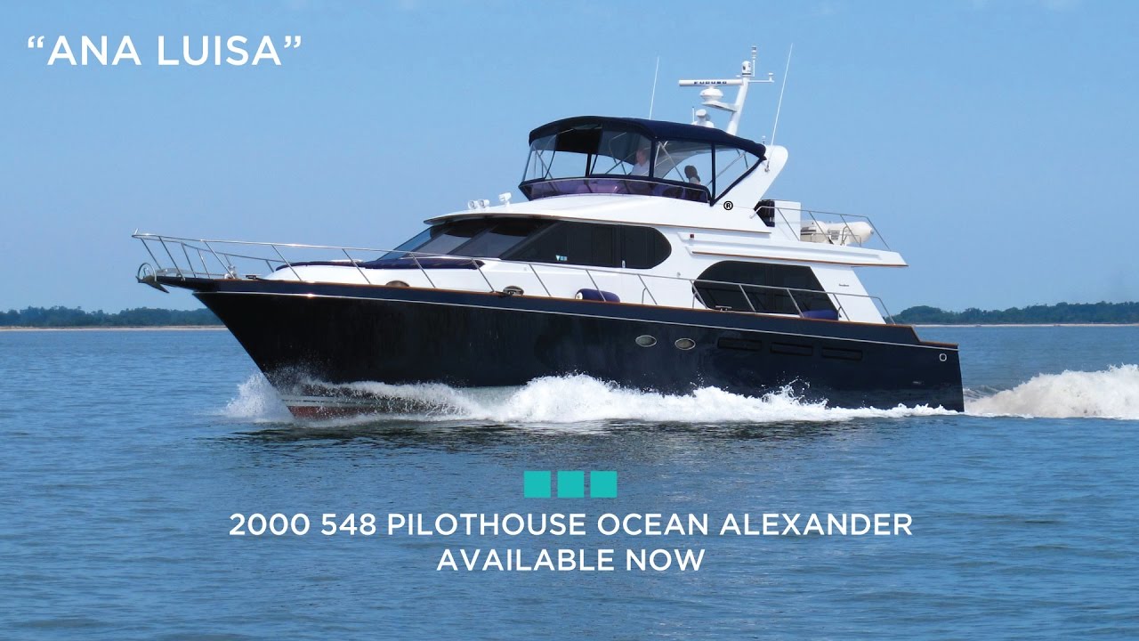 2000 548 Pilothouse Ocean Alexander &ndash; Available Now
