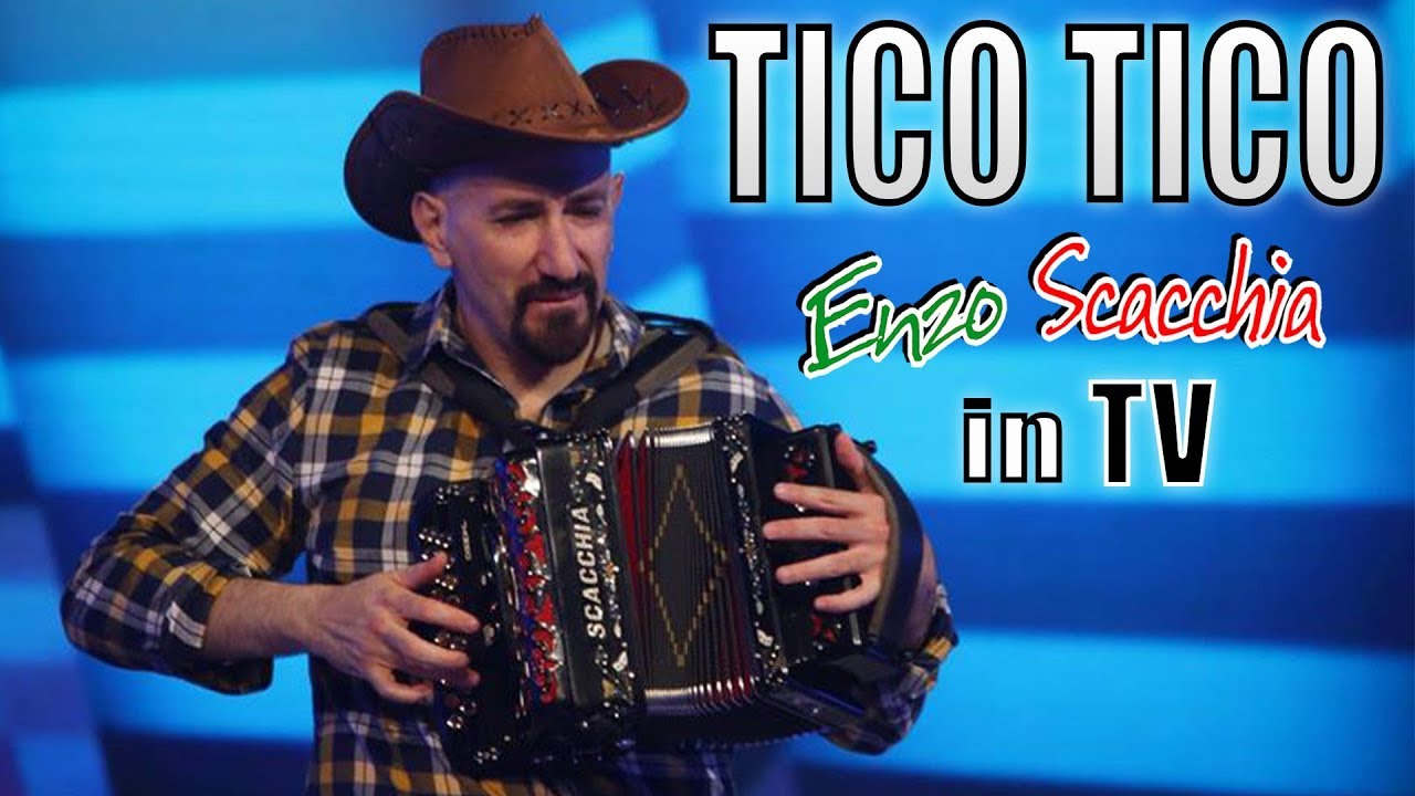 TICO TICO (samba) ENZO SCACCHIA con l'organetto JAMBO© a CANALE ITALIA