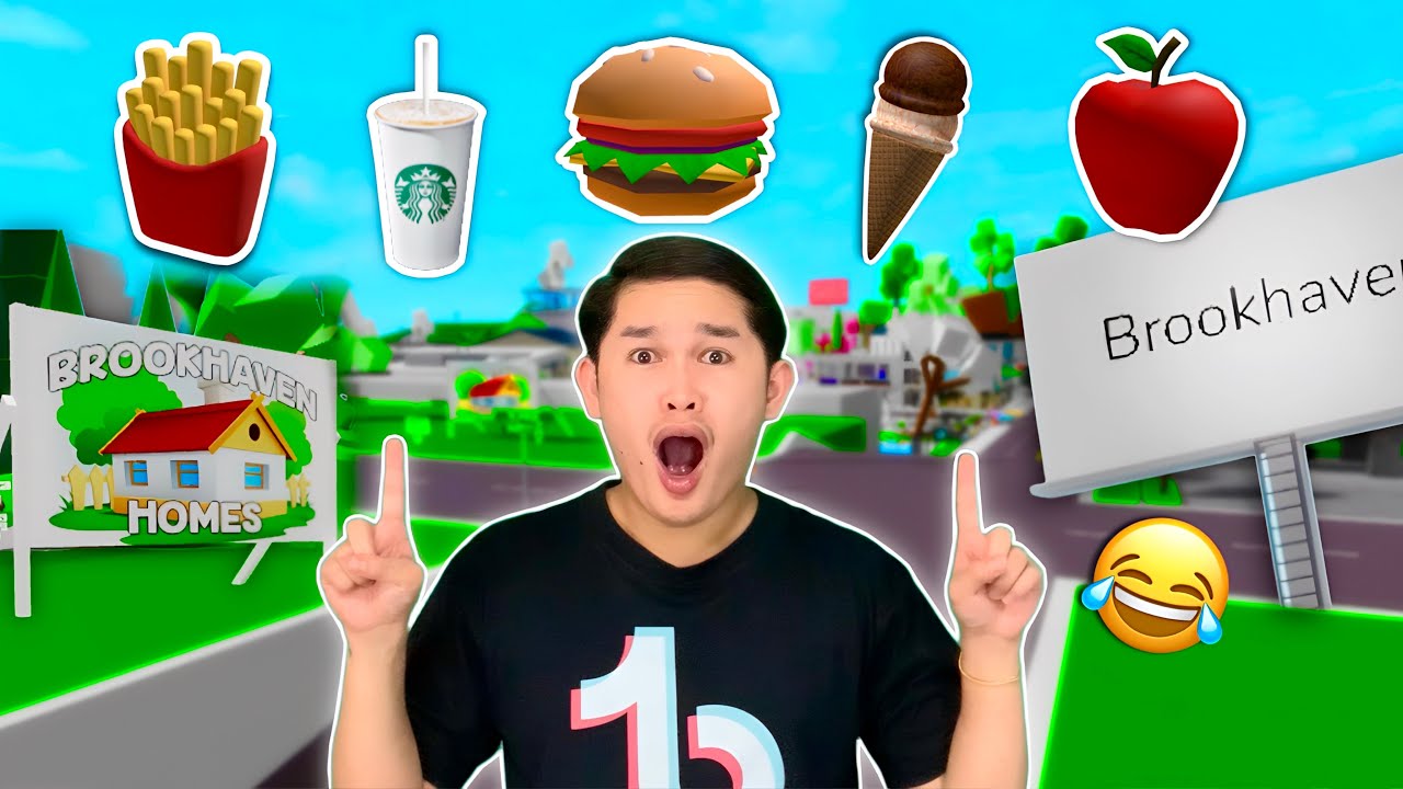 Trying BROOKHAVEN Food in Real Life sa ROBLOX (masarap pala)