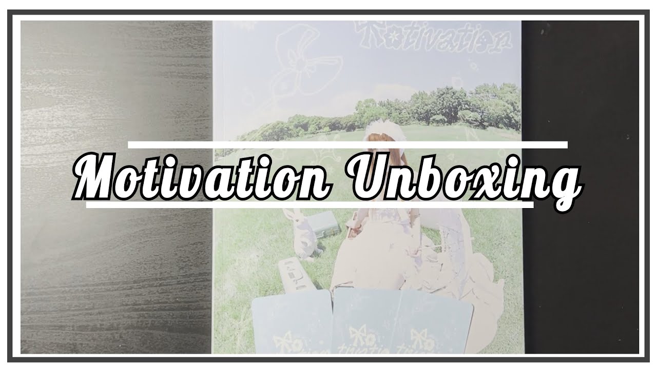Yuqi Motivation Unboxing (Opening 8 copies)
