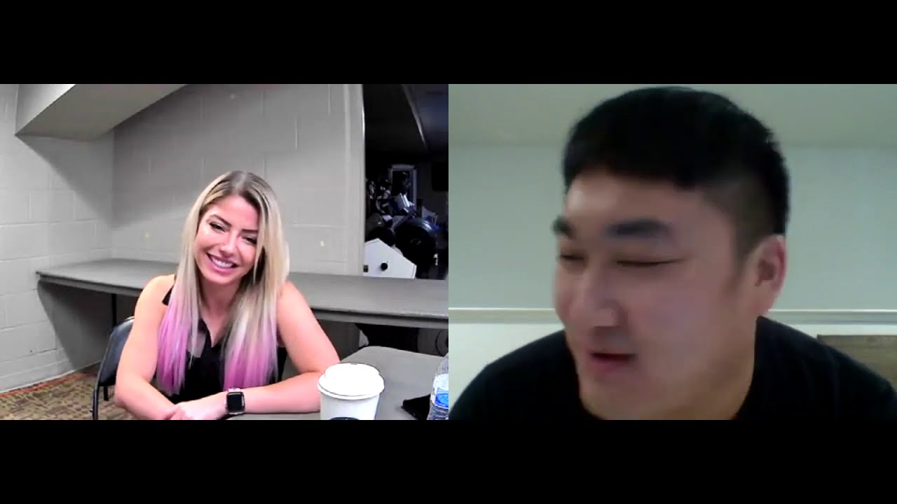 My Virtual Meet and Greet with Alexa Bliss.