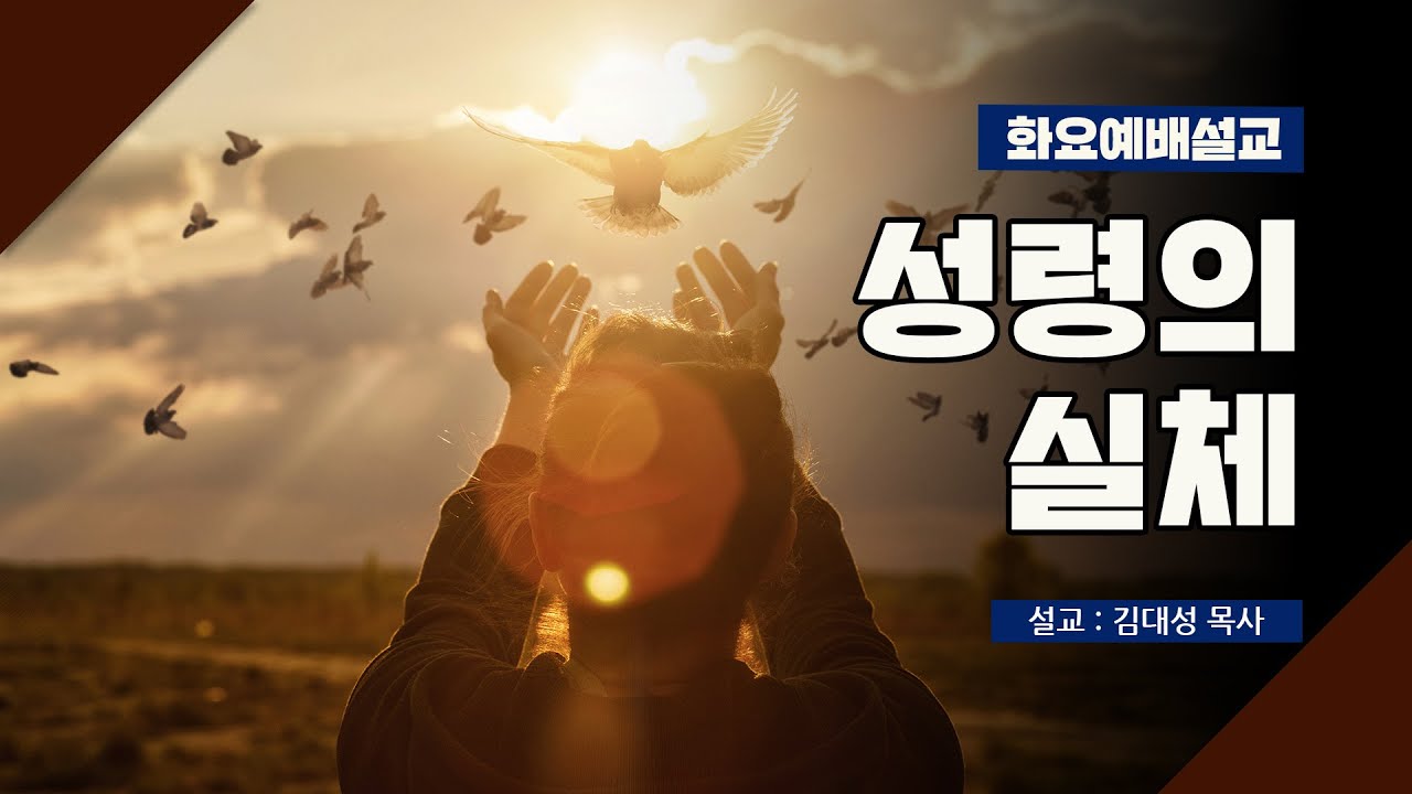 [화요설교] 성령의 실체 | 김대성 목사