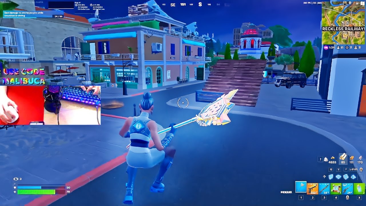 Malibuca Flexes FNCS Pickaxe in Solo UNREAL Ranked!