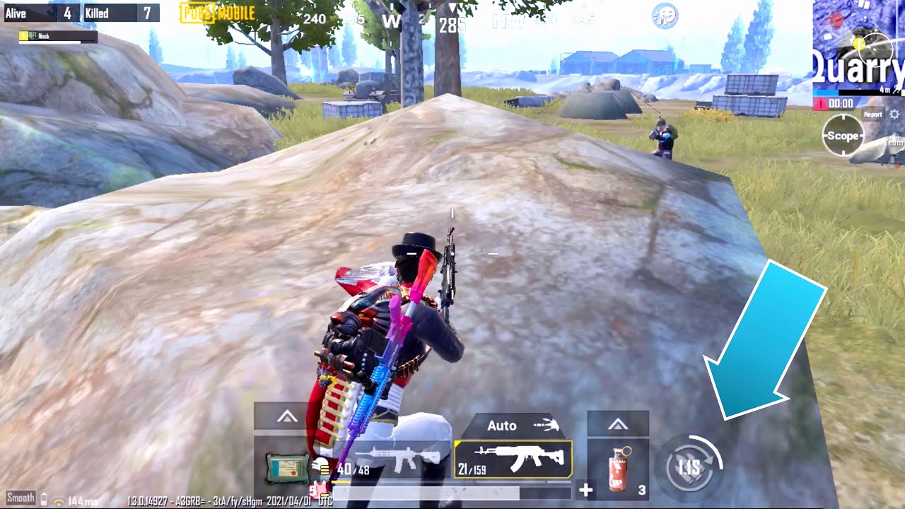 1vs3 in worst position | iPhone 6s Plus | Pubg Mobile