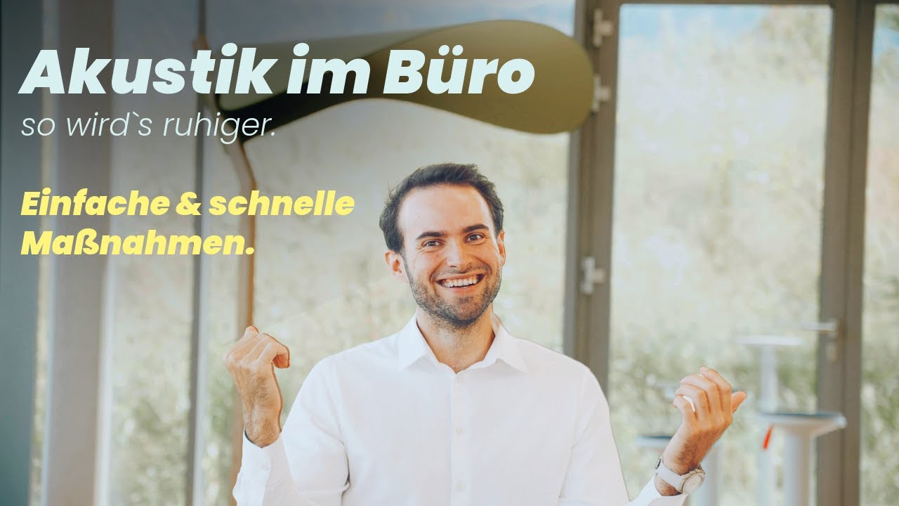 Lärm im Büro? So wird's ruhiger🤫❗️