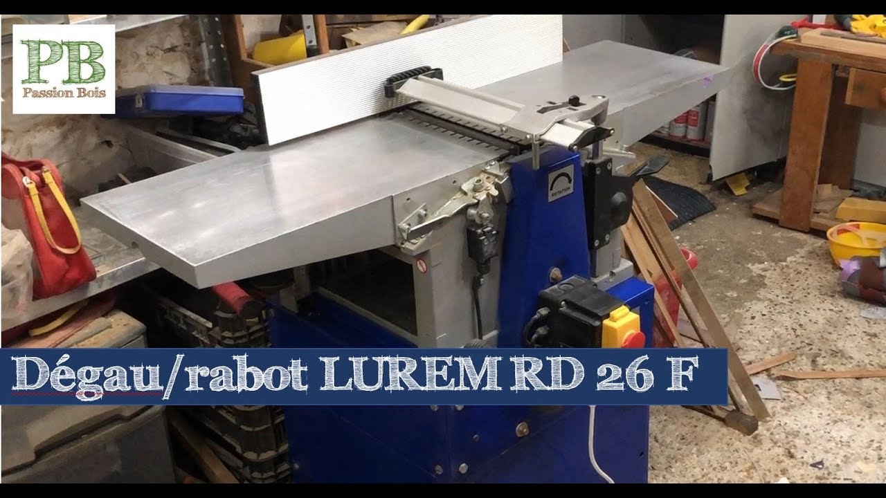 Dégau/Rabot LUREM RD26 F (Idem Metabo HC260 et Leman RAD260, Record Power PT260)