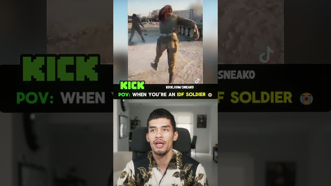 POV: When You're an IDF Soldier 😭 @LIVESNEAKO