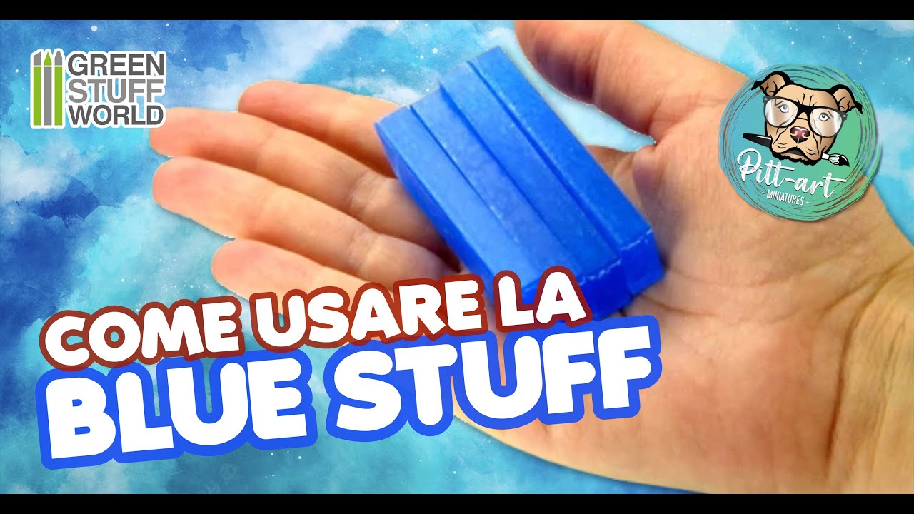BLUE STUFF... FUNZIONA! Vediamo COS'É e COME UTILIZZARLA per creare degli STAMPI per QUALSIASI PEZZO