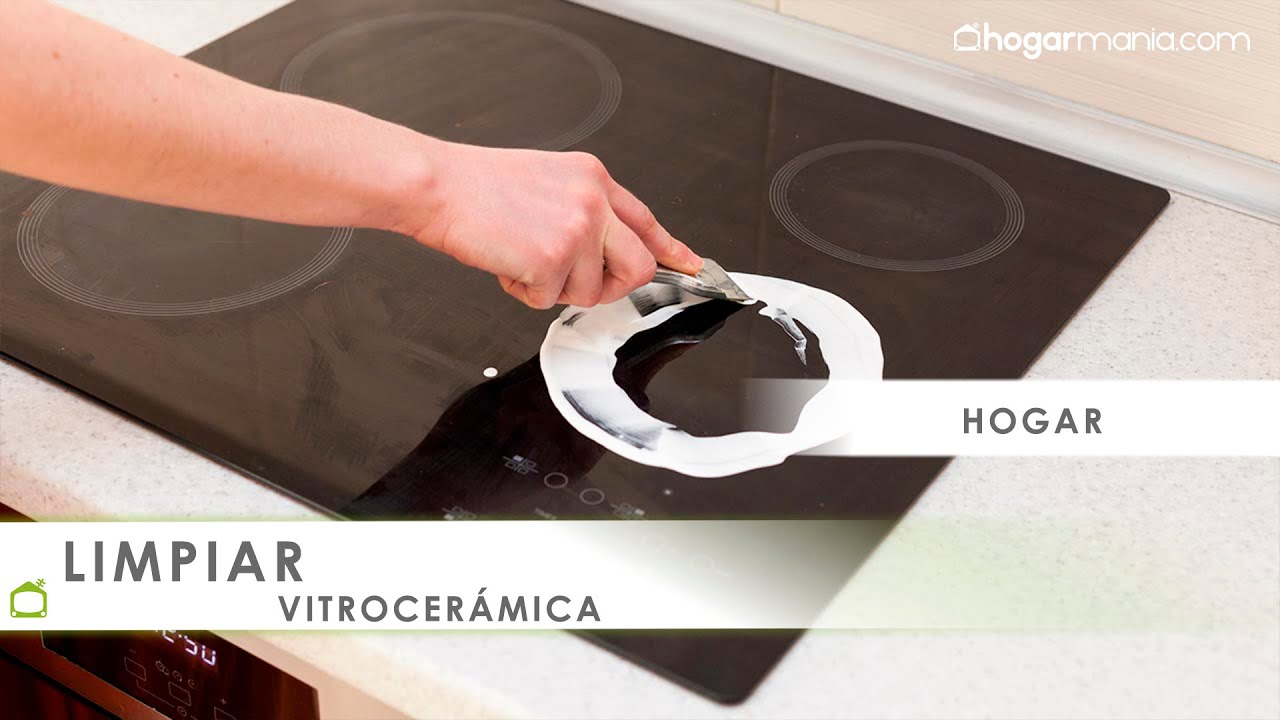 Cómo LIMPIAR la VITROCERÁMICA dejándola como NUEVA 😱 ¡Elimina toda la suciedad! 🍽️ Hogarmania