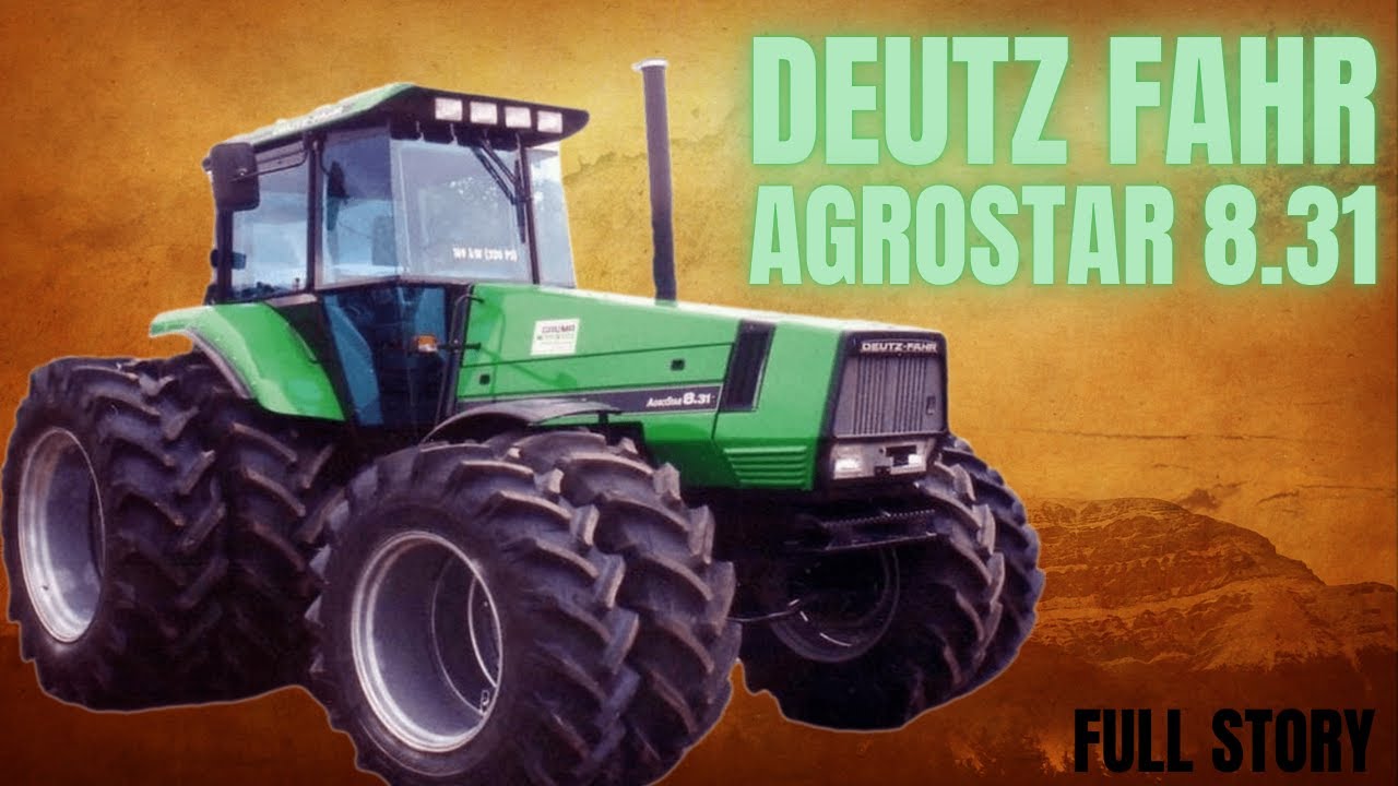 Deutz-Fahr AgroStar 8.31 — редкий американский трактор европейского производства мощностью 230 л.с.