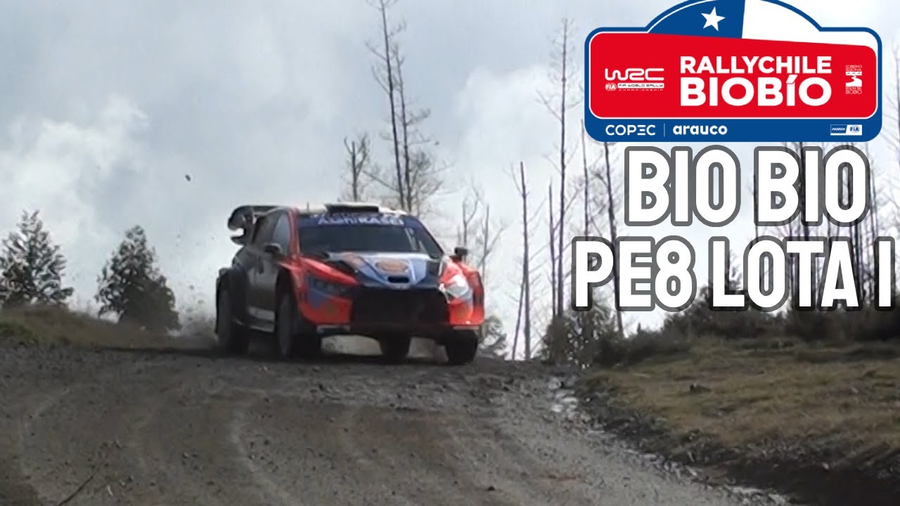 WRC chile Bio Bío Lota 1 PE8