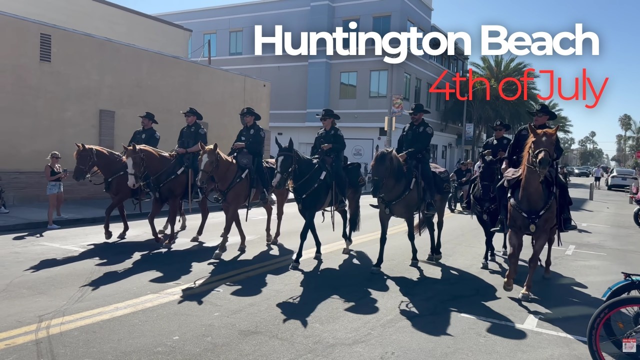 Roller Skates, Horses & Freedom: 4th of July in Huntington Beach 🇺🇸🛼