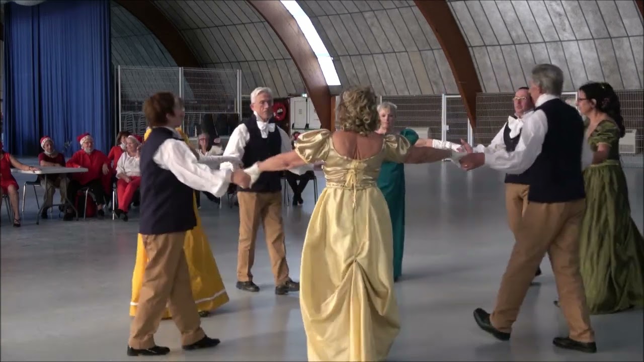 Démonstration de danses 19ème siècle organisée par la Guinguette du soleil de Palavas