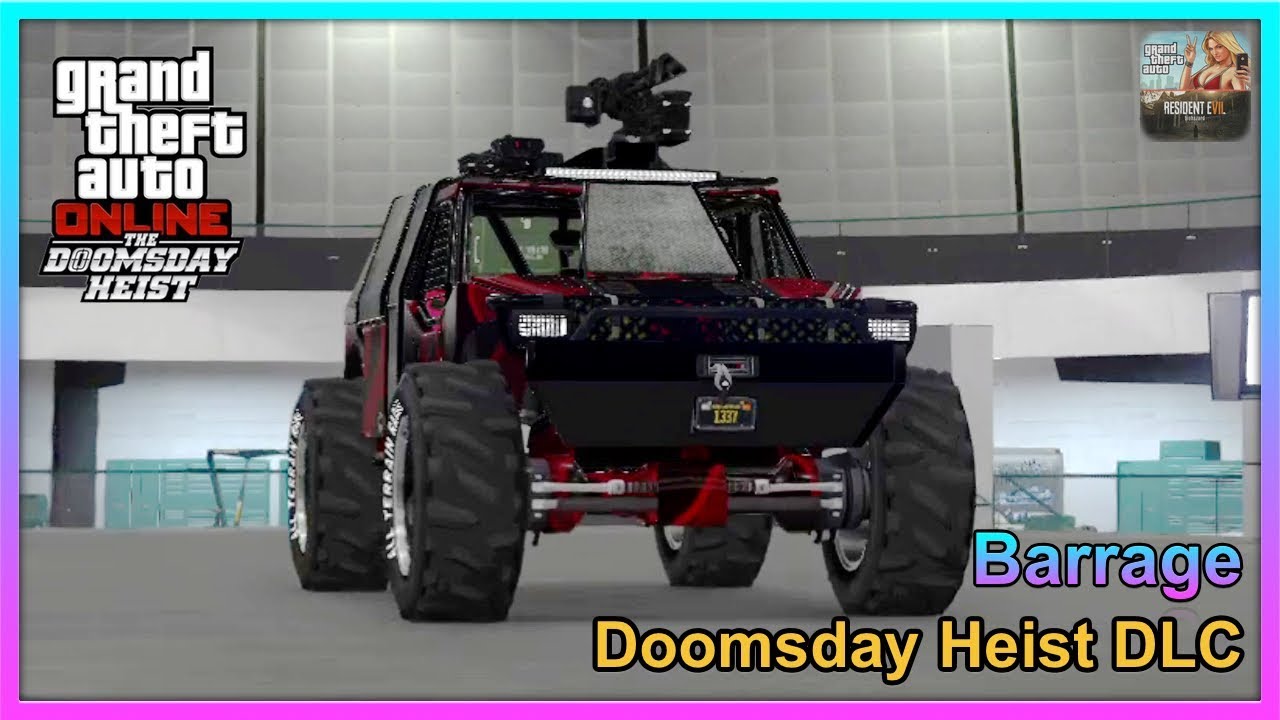 GTA Online - Barrage [HDT Storm SRTV] - Fully Upgraded ($2,500,000) - Doomsday Heist DLC
