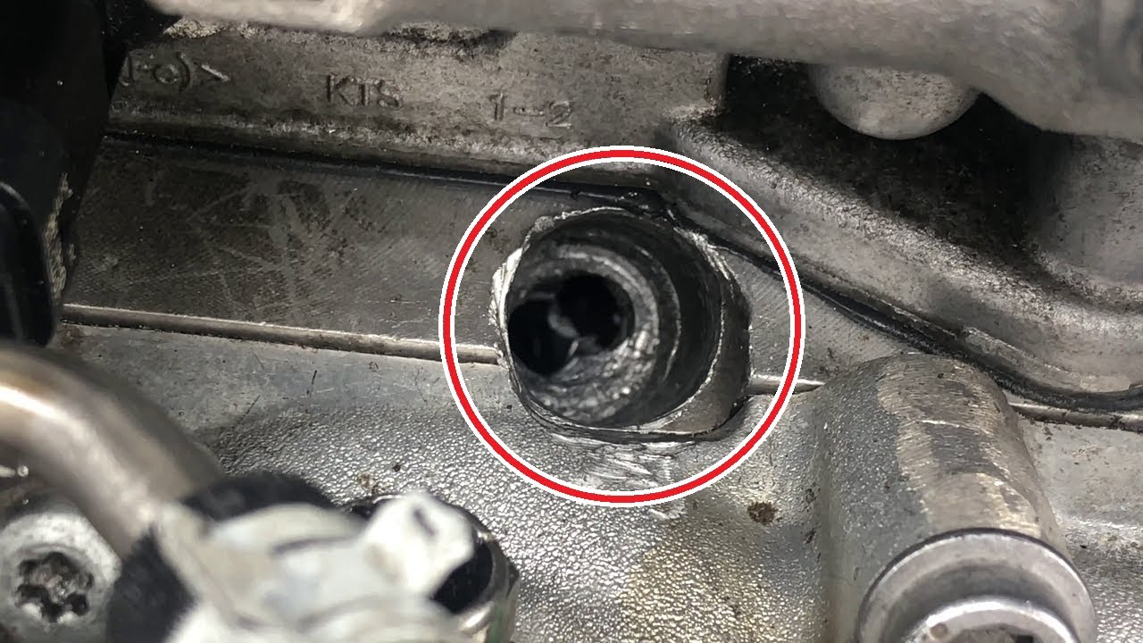 Audi - incorrect removal of the glow plugs