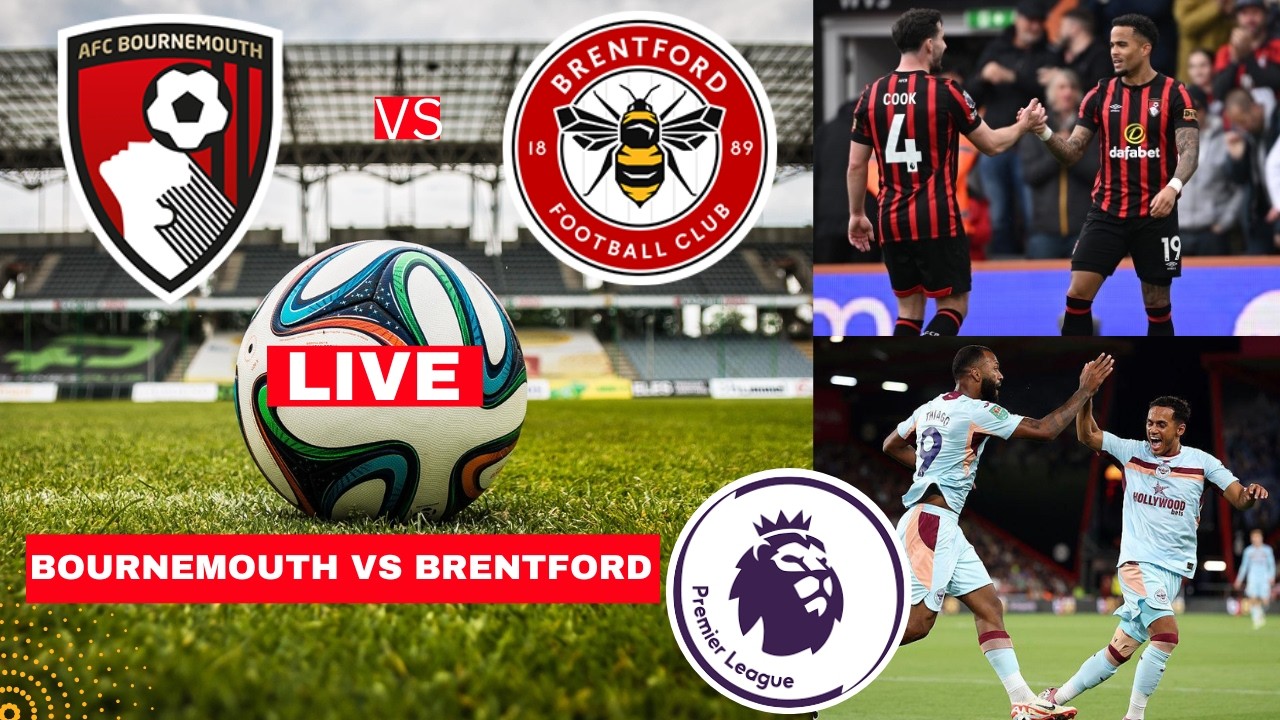 Bournemouth vs Brentford Live Stream Premier League EPL Football Match Score Commentary Highlights