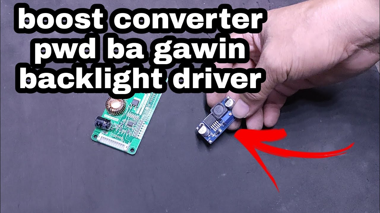 boost converter  or backlight driver