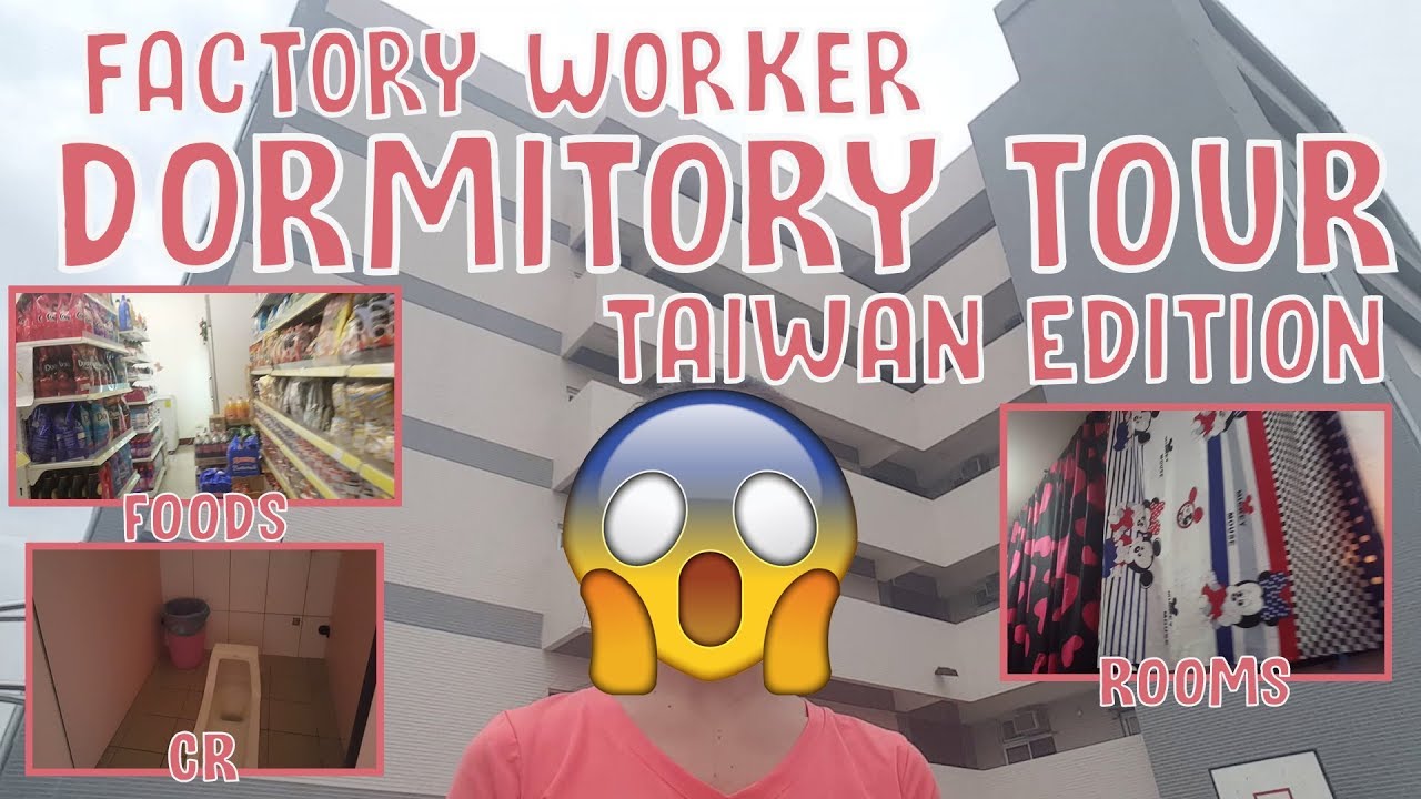 Factory Worker Dormitory in Taiwan ( Chipmos dorm)