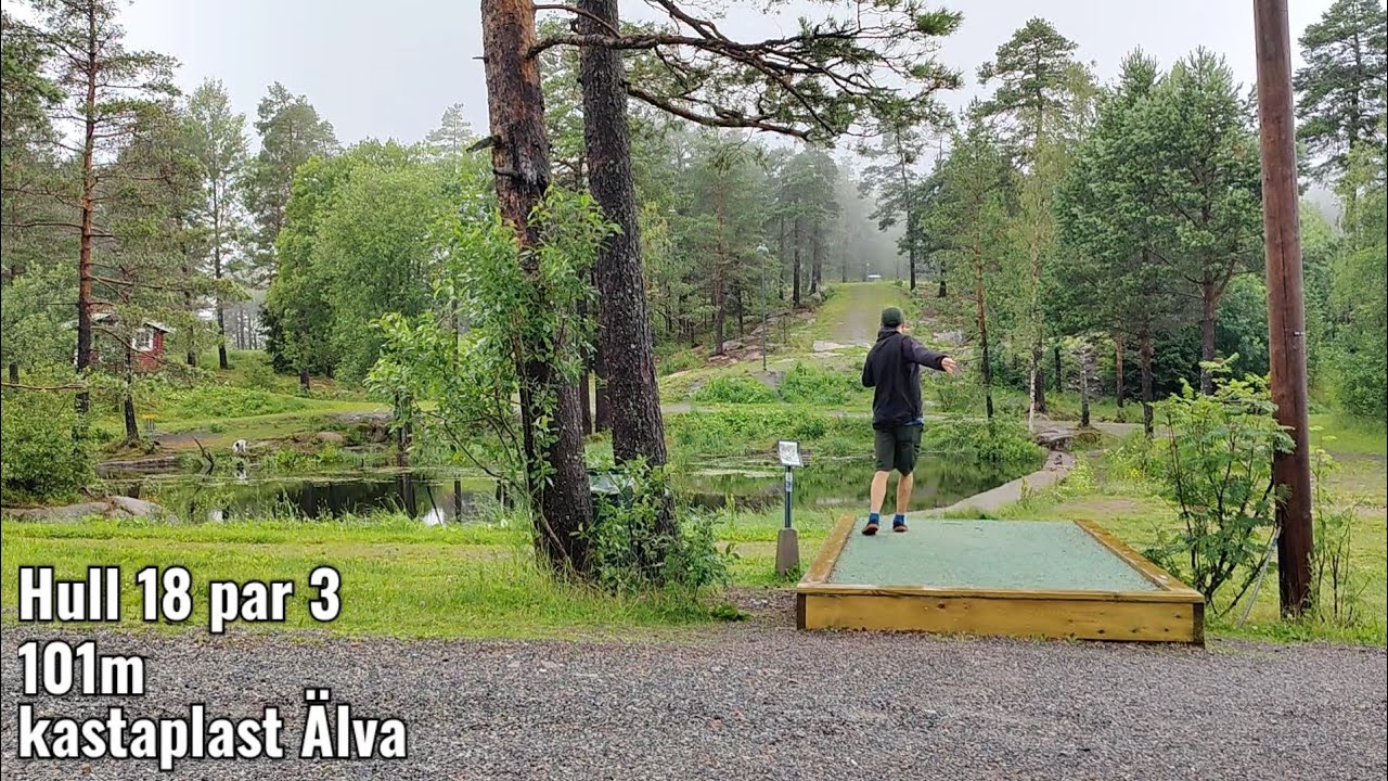 Holmenkollen discgolf 18 hole