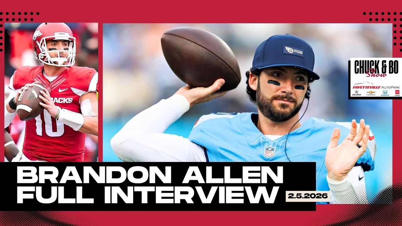 Brandon Allen Talks Super Bowl Prep, NFL & Dad Life + More | Full Interview