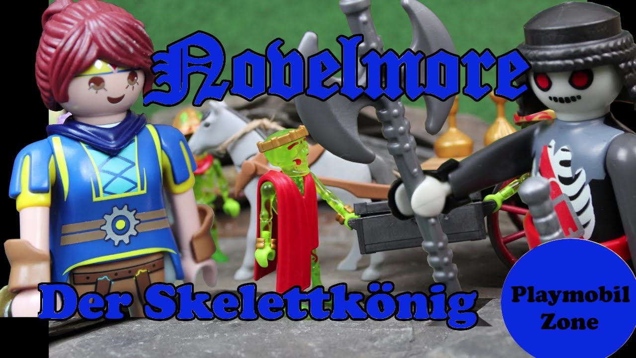 PLAYMOBIL Novelmore 2022 |Ritterabenteuer| Der Skelettkönig | Mit der neuen Skelettarmee