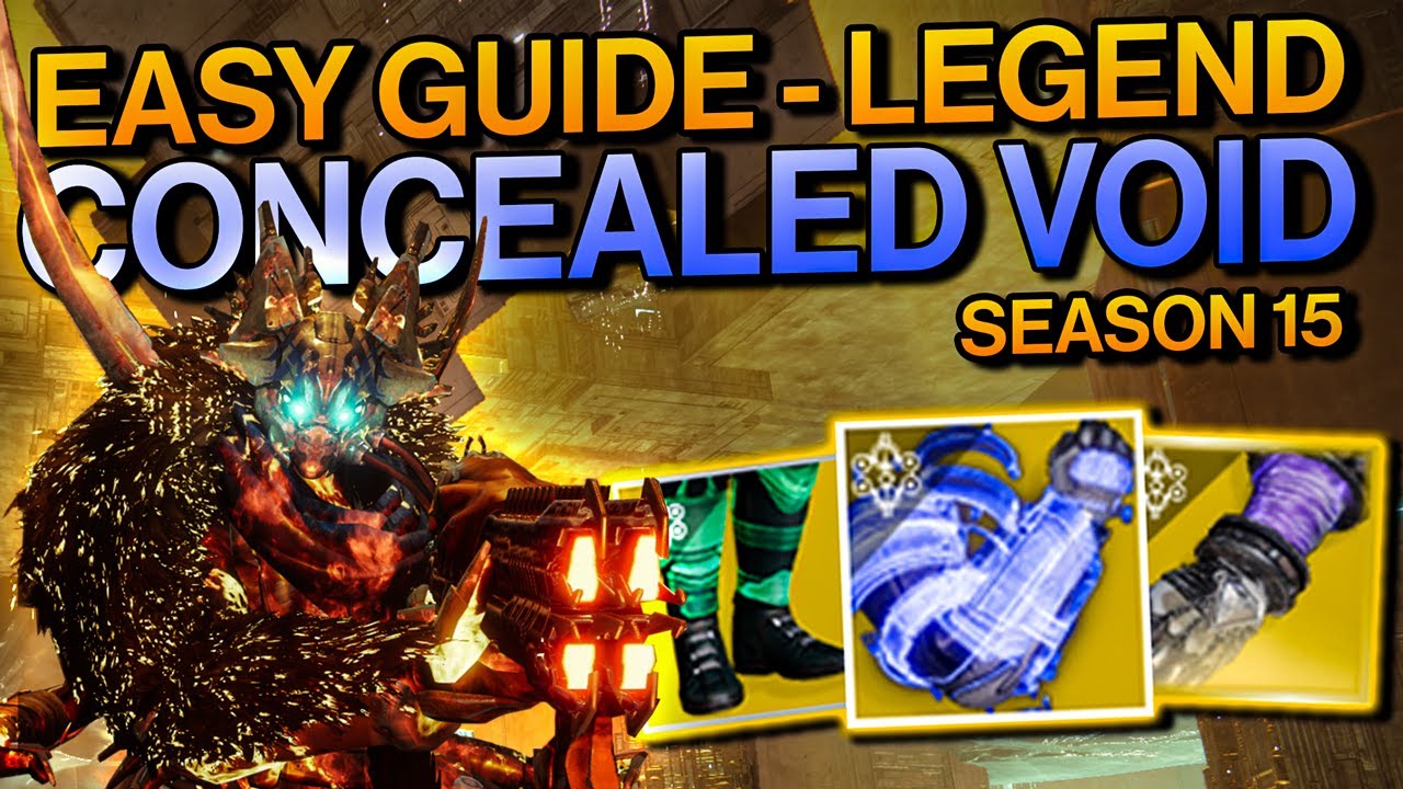 Destiny 2: Platinum CONCEALED VOID Legend Lost Sector Guide - Simple & Easy - Season of the Lost