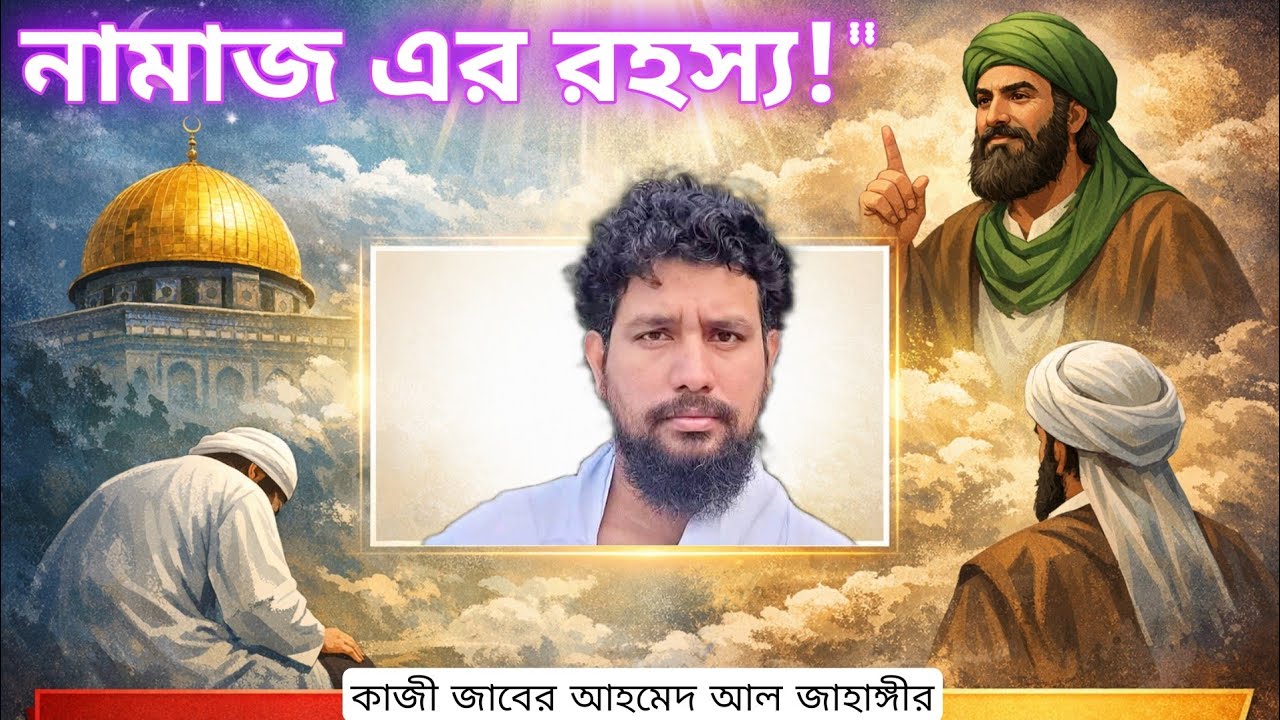 ৫ ওয়াক্ত নামাজ কীভাবে নির্ধারিত হলো? কাজী জাবের আহমেদ আল জাহাঙ্গীর 