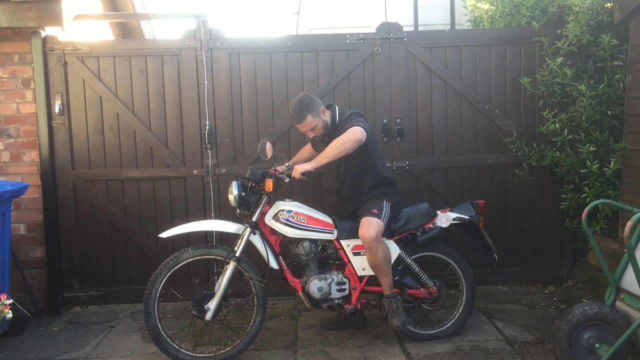Honda XL 125 First Start in over 20 years