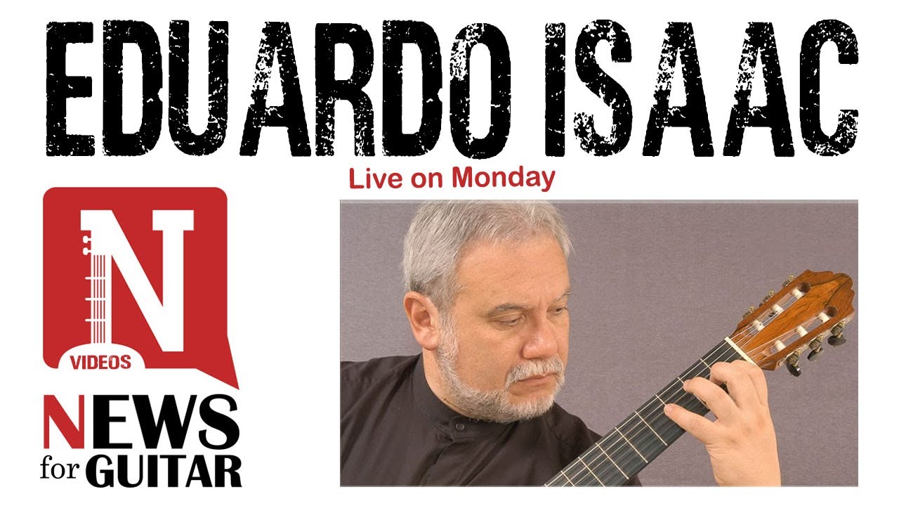 Live on Monday Eduardo Isaac  plays   Piazzolla