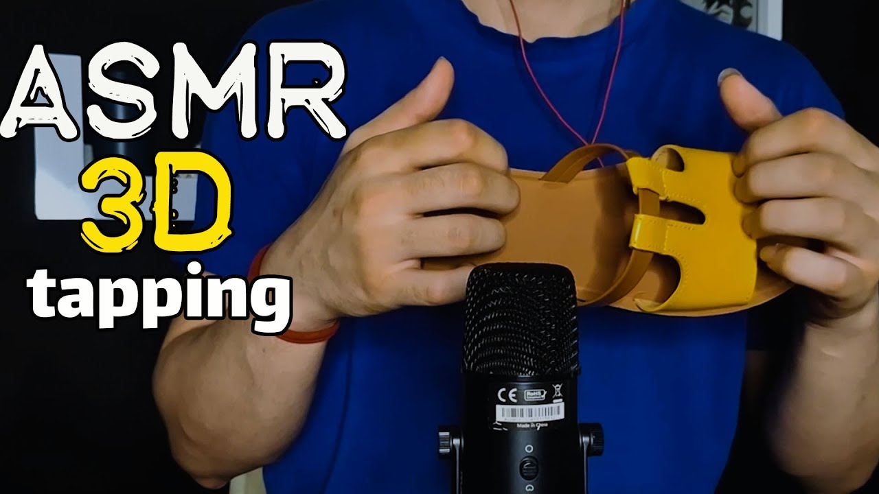 ASMR will make you addicted to tapping | 3D brain penetration, 21 minutes (no talking)