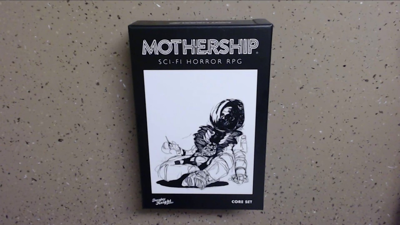 Exploration of the MOTHERSHIP SCIFI HORROR RPG!