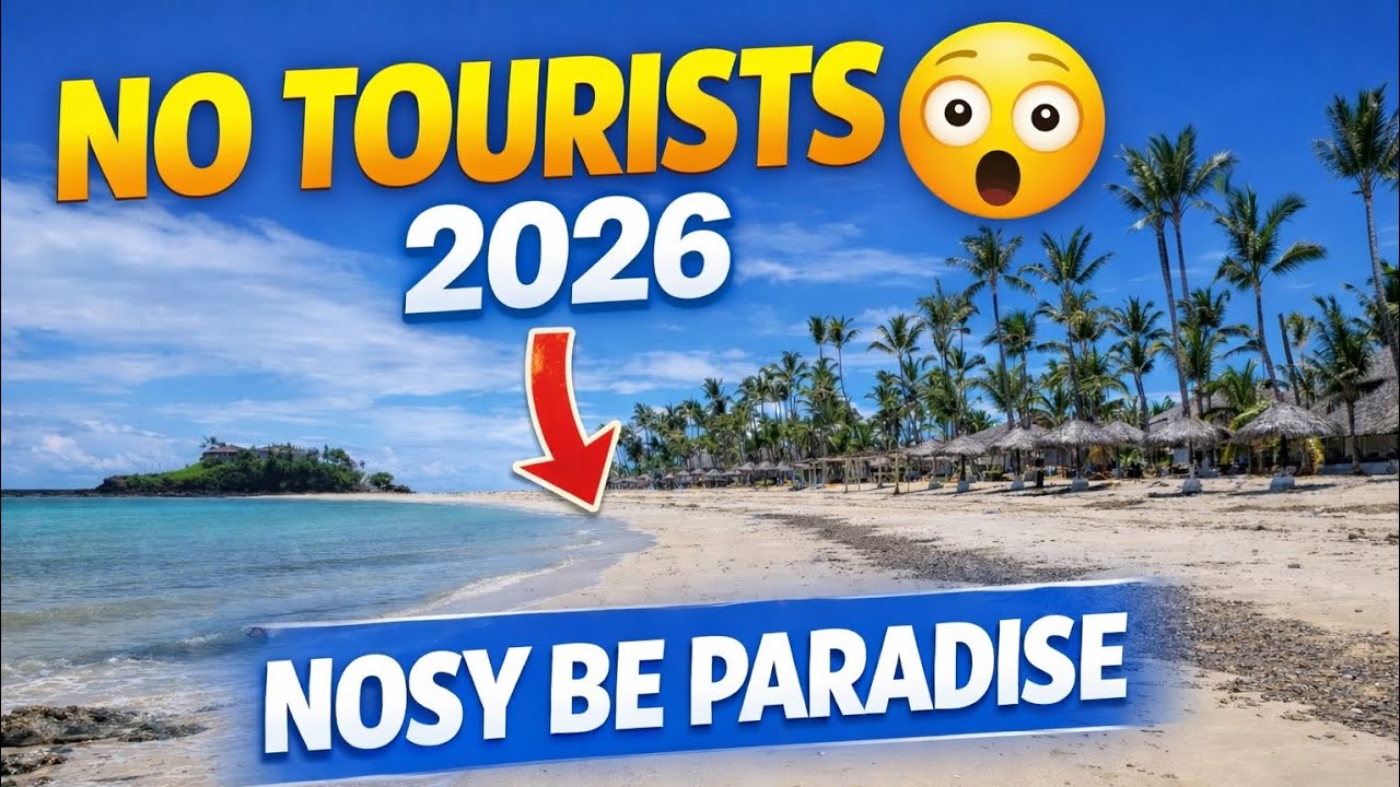 Nosy Be Madagascar 2026 🇲🇬 | Beautiful Beach With No Tourists