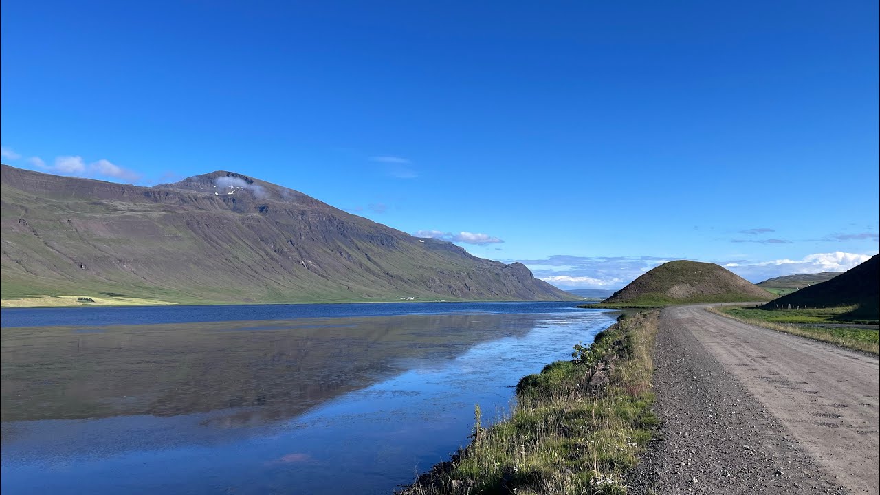 North Iceland - Riding route 711 from Hvammstangi to Hvitserkur with POV ride along