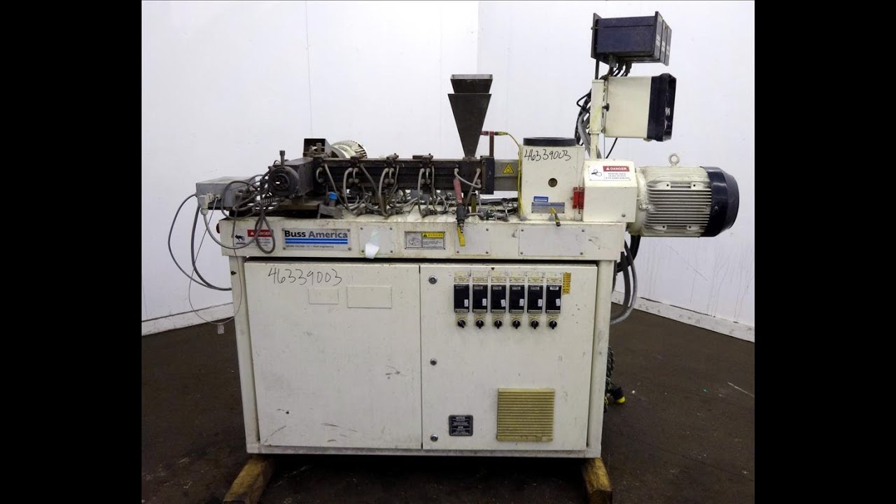 Used- Buss Model MKS 30-18D / E 40 Laboratory Ko-Kneader Extruder - stock # 46339003