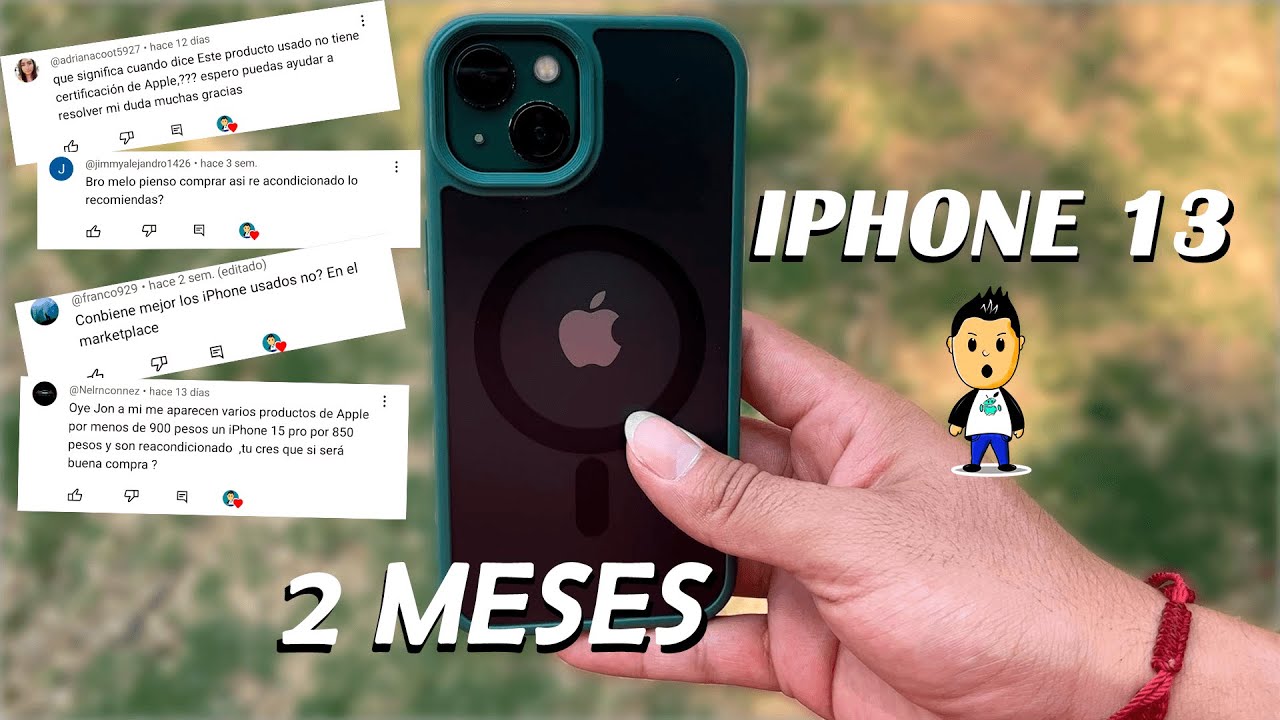 iPhone 13 Reacondicionado depués de 2 meses...
