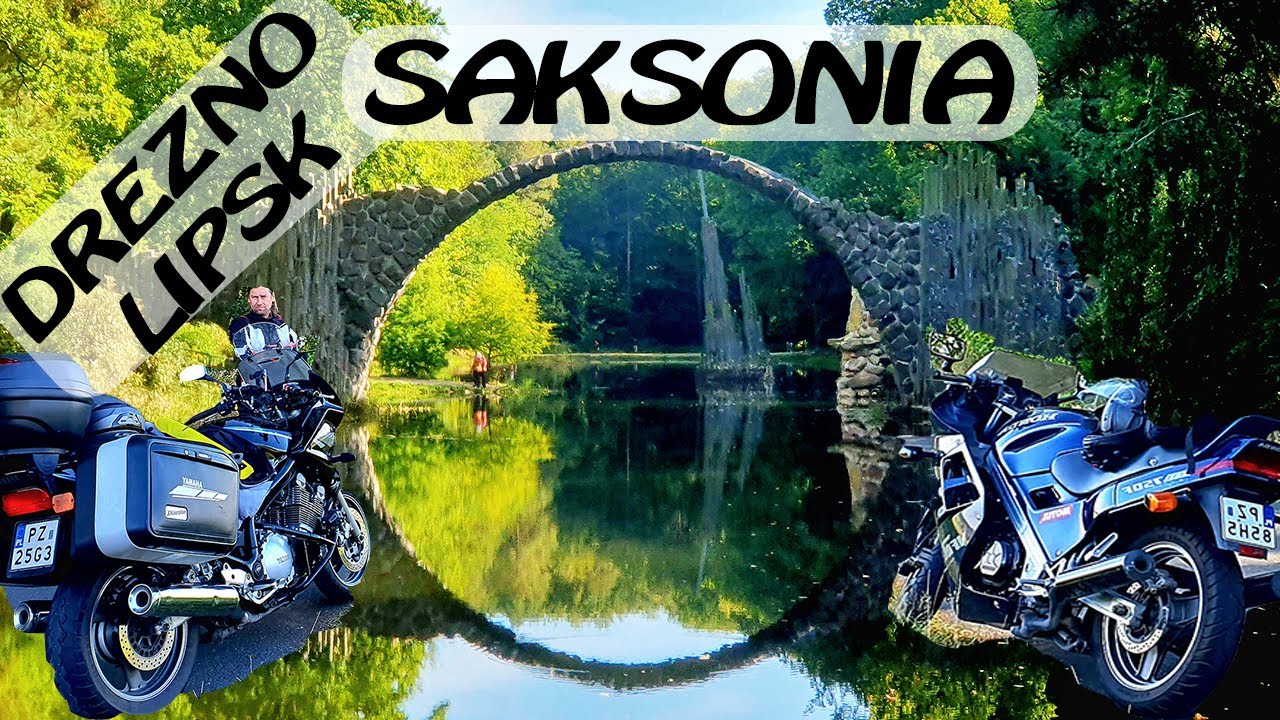 Drezno, Lipsk, Fabryka MZ- Saksonia motocyklem X 2023