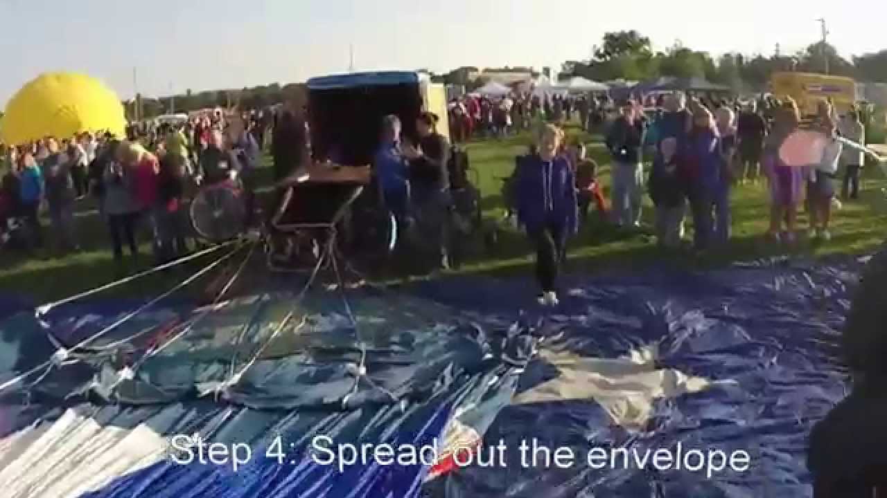 How to Inflate a Hot Air Balloon