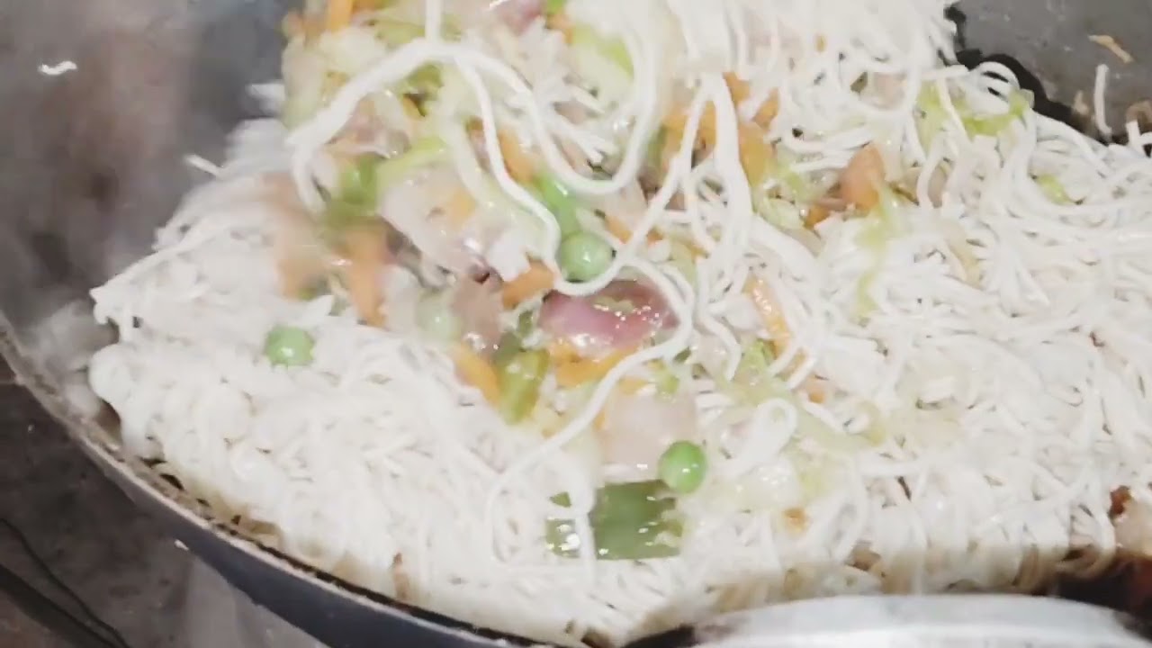 ডিম পাস্তা দিয়ে এগ ভেজ চাউমিন রেসিপি #cooking #recipe #cookingfood #viral 