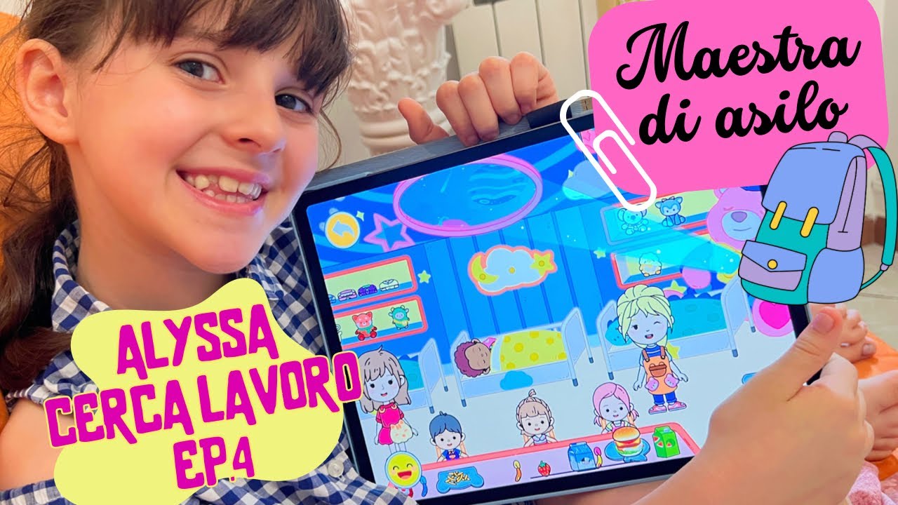 Alyssa cerca lavoro: la maestra d’asilo (Su YoYa)